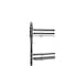 Rev-A-Shelf Steel, Orion Gray, 10.63 in W, 23.35 in H, 2.48 in D, 2.48 in L, Orion Gray 5365-10-FOG - alternate 3